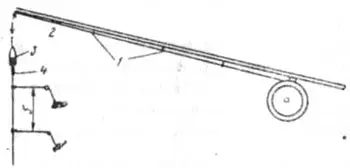 Рис. 6. Устройство снасти: 1 — спиннинговые кольца; 2 — ограничитель глубины; 3 — скользящий...
