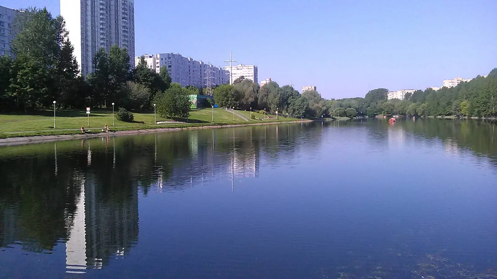 Водоемы вблизи москвы